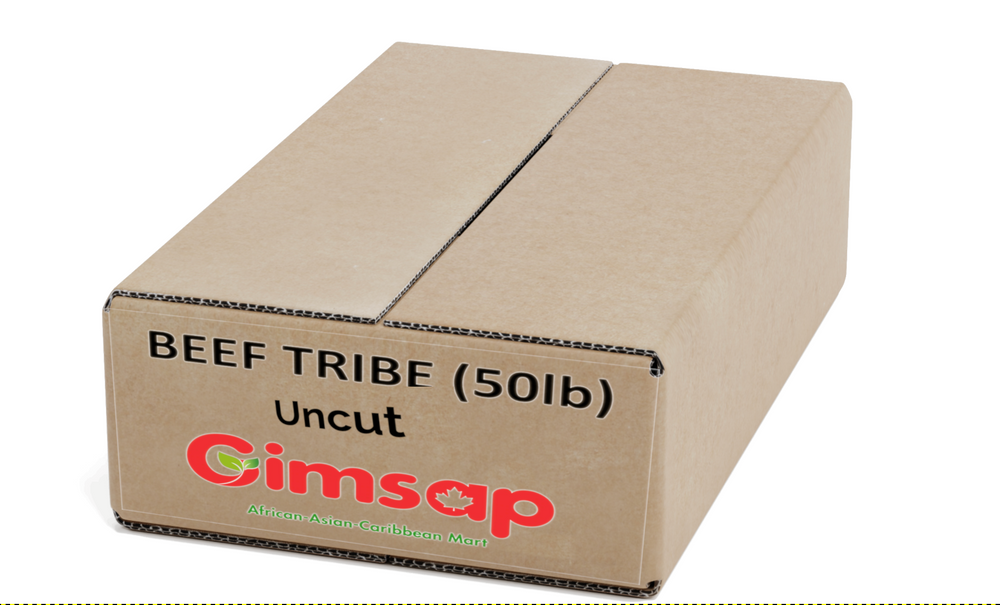 [1023] Beef Tripe 50lb Box (Uncut, 50lb)