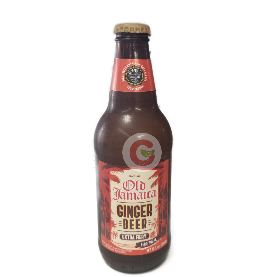 [2095] Old Jamaica Ginger Beer Extra Fiery Zero Sugar (355ml)