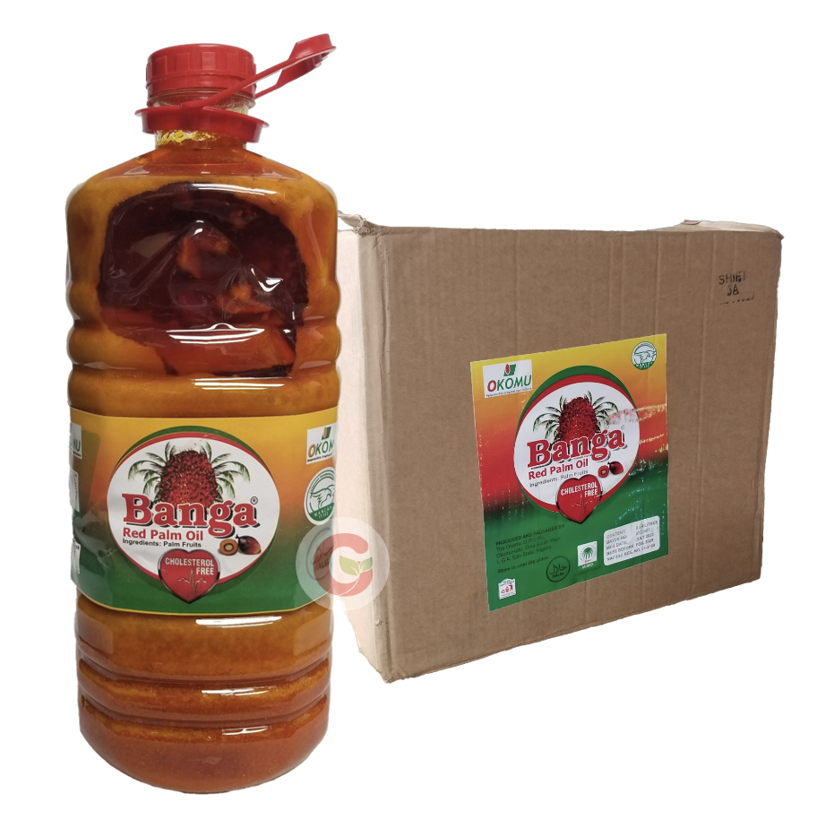 [93B] Okomu Plam Oil 4L (Box (6 x 4L))